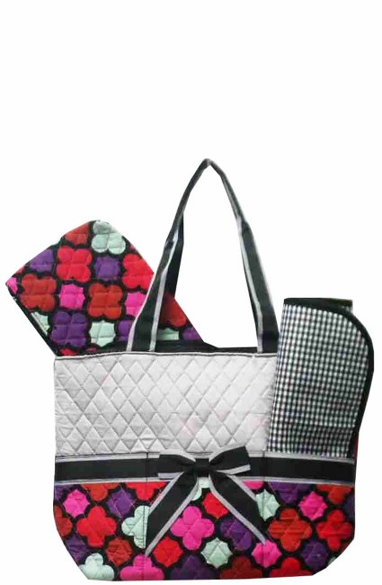 Diaper Bag-QG-601-MULTI/BK